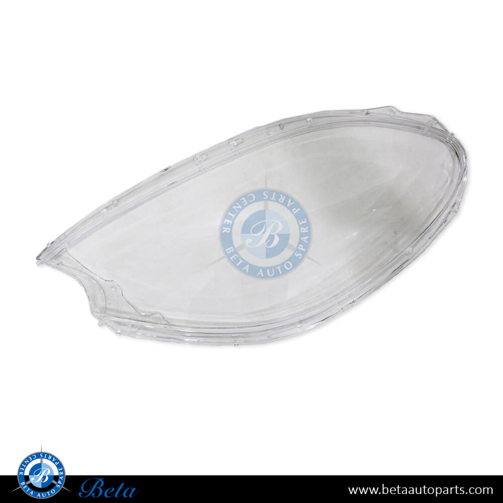 Left Side Headlamp Lens for Porsche Macan 2014-2018 models, Part Number 95B941029AA Left Side Headlamp Lens for Porsche Macan 2014-2018 models, Part Number 95B941029AA